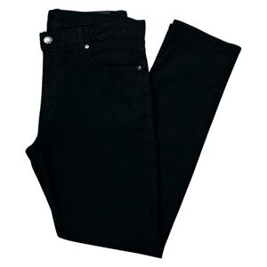 H&M Mens Black Slim Fit Stretch Denim Jeans Size 34